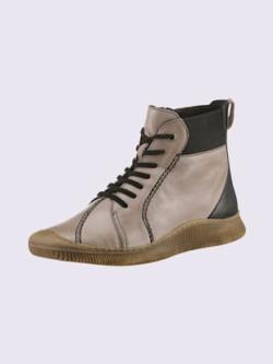 Bottines largeur g*, gris clair uni, taille 38, Gemini - helline