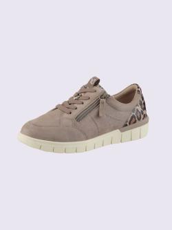 Baskets largeur h*, couleur marron, taille 41, marque Caprice - helline