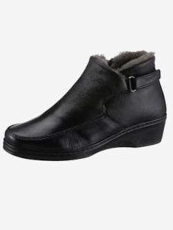 Bottines largeur h*, coleur noir - HELLINE