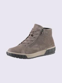 Bottines largeur h*, marron moyen uni, taille 40, airsoft modern+ - helline
