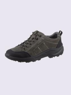 Chaussures à lacets largeur k*, gris foncé uni, taille 40, Jomos - helline