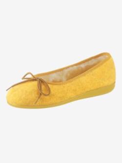 Ballerines, coleur jaune - HELLINE