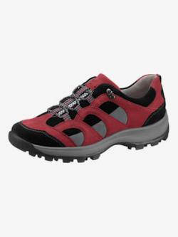 Chaussures à lacets largeur h*, coleur rouge-noir - HELLINE