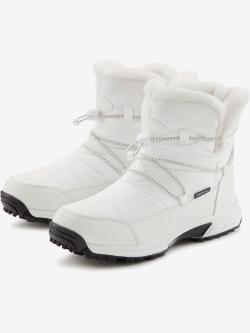 Bottines membrane thermorégulatrice comfortex imperméable, couleur blanc, taille 38, marque LASCANA - helline