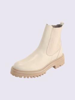 Bottines fabriqué en espagne, coleur écru - HELLINE