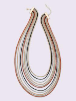 Collier accessoire facile à assortir, couleur argent, taille 0 - helline