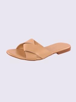 Mules fabriqué en espagne, coleur couleur doré - HELLINE