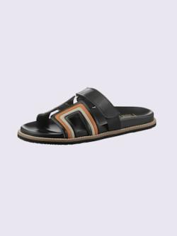 Mules de fabrication espagnole, couleur noir, taille 39 - helline