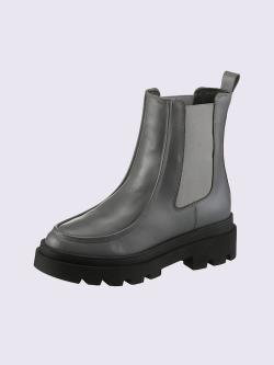 Bottines de fabrication portugaise, couleur gris, taille 42 - helline