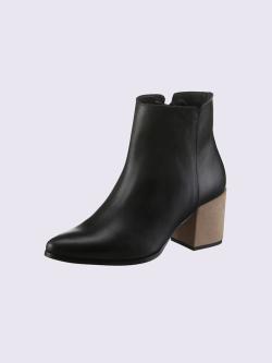 Bottines de fabrication portugaise, couleur noir, taille 41 - helline