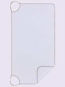 Serviette de bain multifonction superbe qualité, couleur blanc - HELLINE