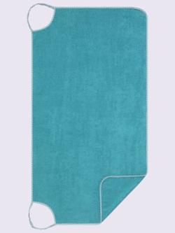 Serviette de bain multifonction superbe qualité, couleur océan - HELLINE