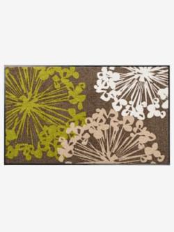 Paillasson polyamide très résistant, coleur taupe-vert - HELLINE