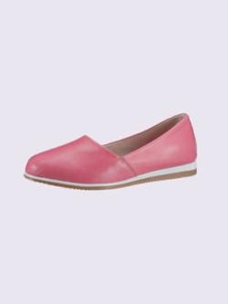 Trotteurs cuir nappa de vache, couleur rose, taille 39 - helline