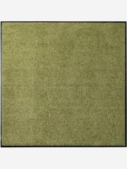 Paillasson carré, coleur vert olive - HELLINE