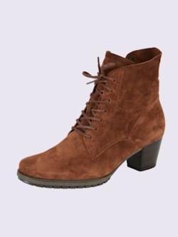 Bottines largeur h*, coleur marron - HELLINE