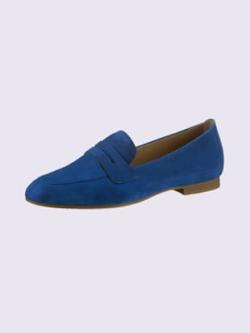 Trotteurs cuir de qualité, coleur bleu roi - HELLINE