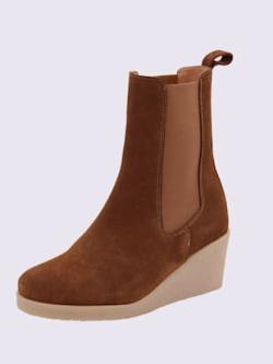 Bottines fabriqué au portugal, coleur ambre - HELLINE