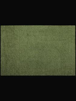 Paillasson rectangulaire, coleur vert olive - HELLINE