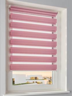 Double enrouleur, violet clair uni, taille 150x120 cm, helline home - helline
