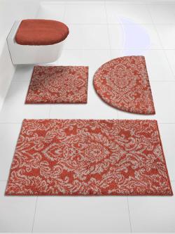 Tapis de bain, couleur marron, taille 45x50 cm, marque helline home - helline