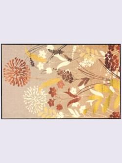Paillasson imperméable, en intérieur comme en plein air, couleur marron, taille 115x175 cm, marque helline home - helline