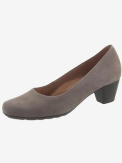 Escarpins trotteurs en largeur g* (=large), coleur taupe - HELLINE
