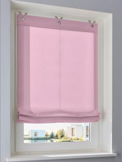 Store-bateau, violet clair uni, taille 140x100 cm, helline home - helline