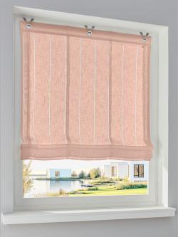 Store-bateau crochets de suspension, rouge clair uni, taille 140x100 cm, helline home - helline