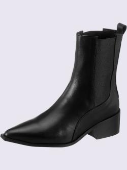 Bottines de fabrication portugaise, noir uni, taille 36 - helline