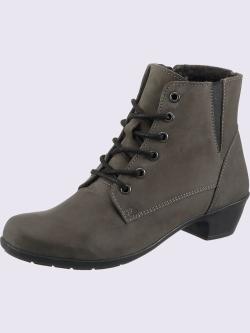 Bottines largeur h*, marron foncé uni, taille 41, airsoft modern+ - helline