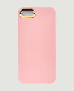 Coque iPhone contour doré