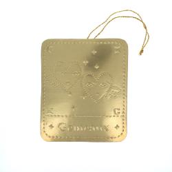 Plaque laiton astrologie Gémeaux
