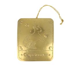 Plaque laiton astrologie Capricorne