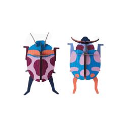 Trophées couple de coccinelles