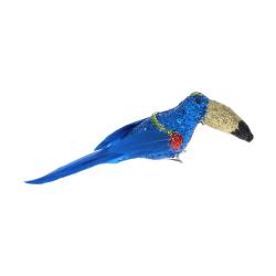 Oiseau à clipser toucan bleu