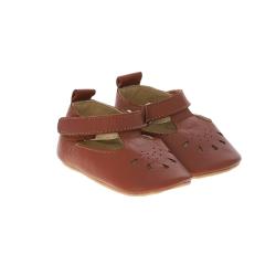 Chaussons bébé Salomette Camel 0-6 mois