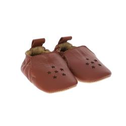 Chaussons bébé Starlette camel 0-6 mois