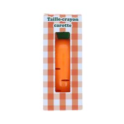 Taille-crayon carotte orange