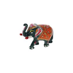 Petite statuette éléphant vert