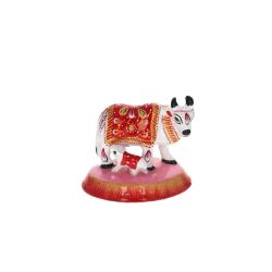 Statuette vache sacrée et son bébé