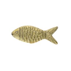 Bouton de porte poisson en laiton - Ma bonne étoile