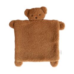 Doudou plat ourson marron - Petit déj