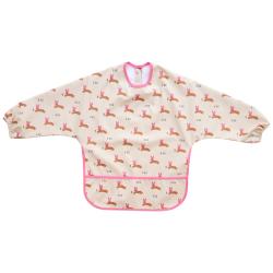 Bavoir tablier manches longues 1-3 ans - Chichi pompon