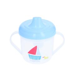 Tasse d'apprentissage bleu bateau - Petit Matelot