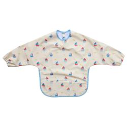 Bavoir tablier manches longues 1-3 ans - Petit Matelot