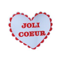 Miroir cœur rouge Joli Cœur - Rodéo Disco