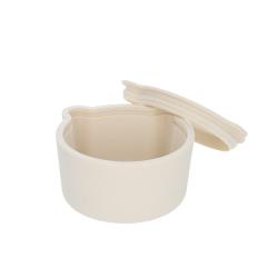Boîte à goûter en silicone écrue - Petites Souris
