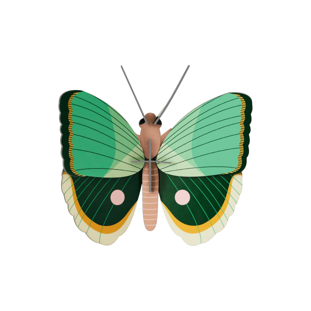 Trophée papillon vert