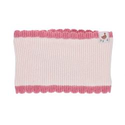 Tour de cou bébé rose pâle - Dans la Ferme